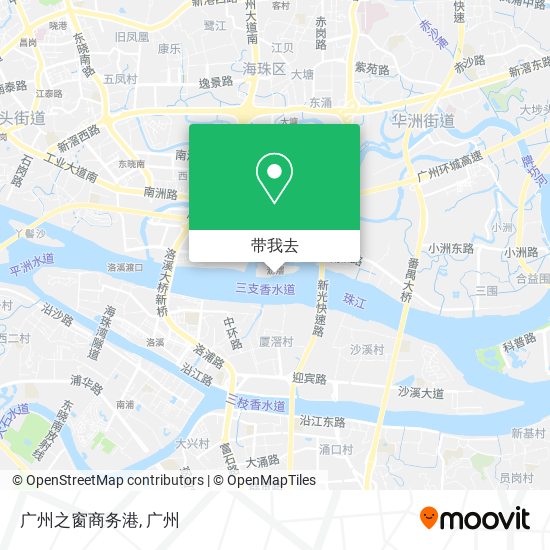 广州之窗商务港地图
