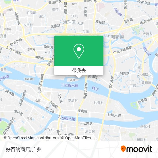 好百纳商店地图