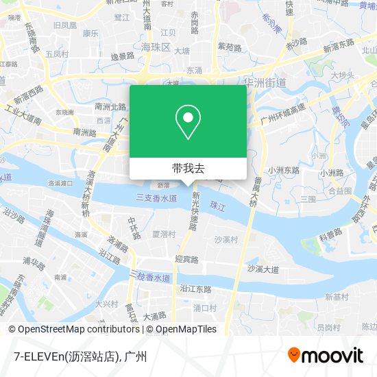 7-ELEVEn(沥滘站店)地图