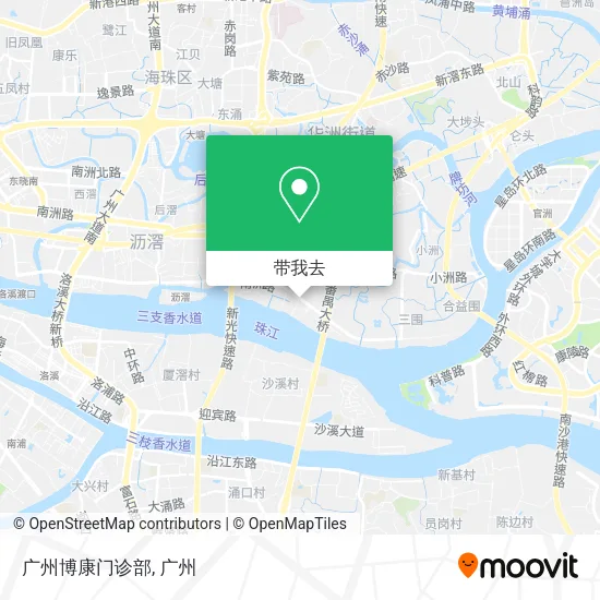 广州博康门诊部地图