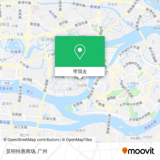 昊明特惠商场地图