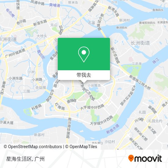 星海生活区地图