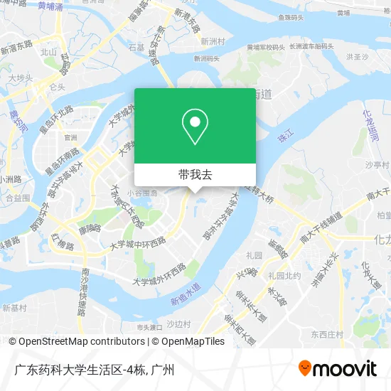 广东药科大学生活区-4栋地图