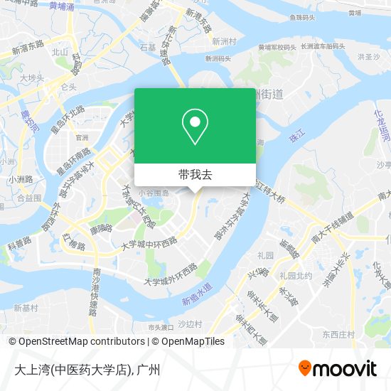 大上湾(中医药大学店)地图