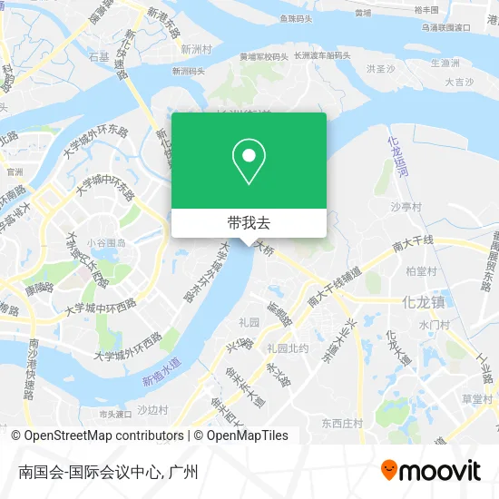 南国会-国际会议中心地图
