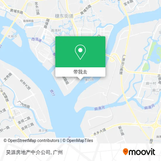 昊源房地产中介公司地图