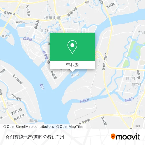 合创辉煌地产(普晖分行)地图