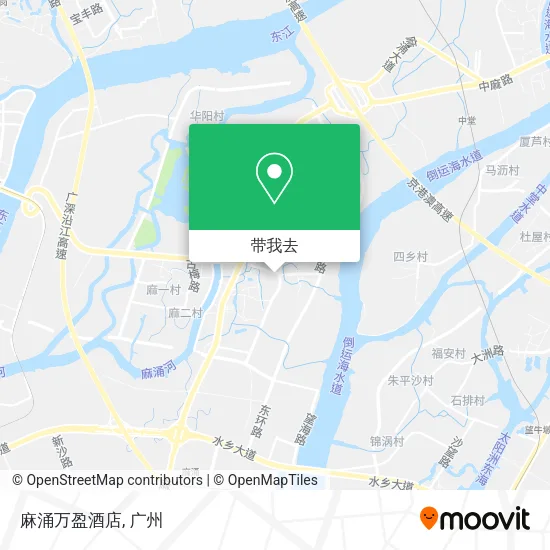 麻涌万盈酒店地图