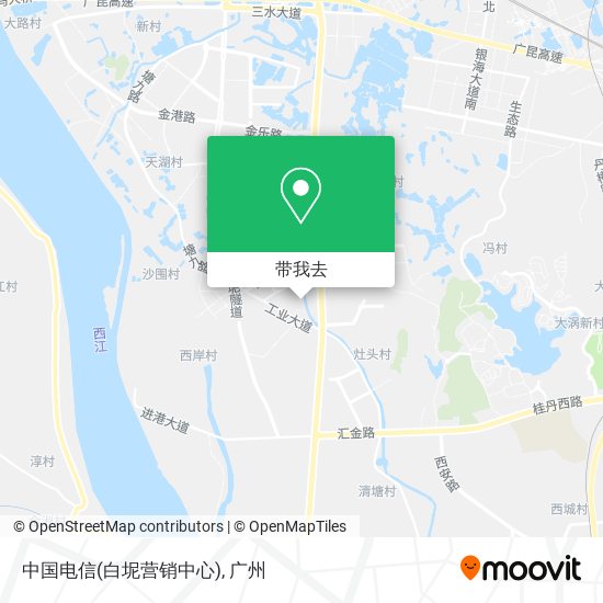 中国电信(白坭营销中心)地图