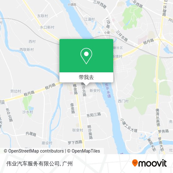 伟业汽车服务有限公司地图
