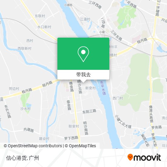 信心港货地图