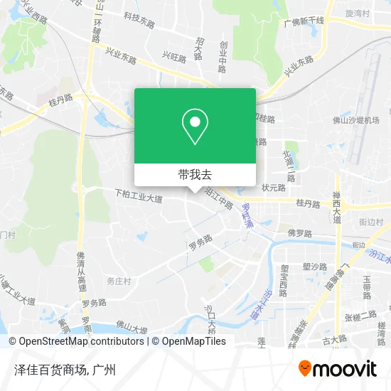 泽佳百货商场地图
