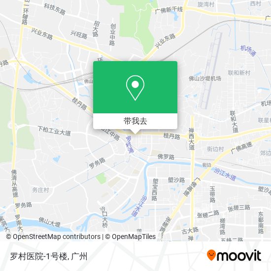 罗村医院-1号楼地图