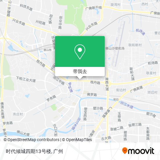 时代倾城四期13号楼地图