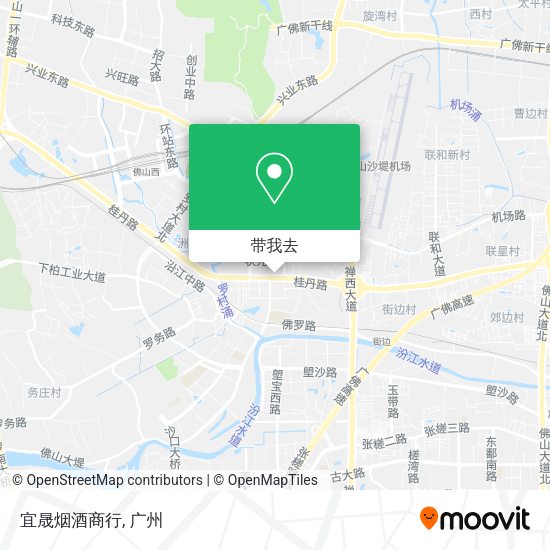 宜晟烟酒商行地图