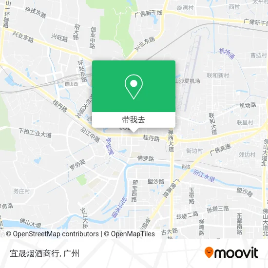 宜晟烟酒商行地图