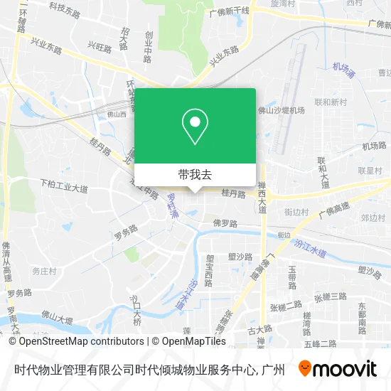 时代物业管理有限公司时代倾城物业服务中心地图