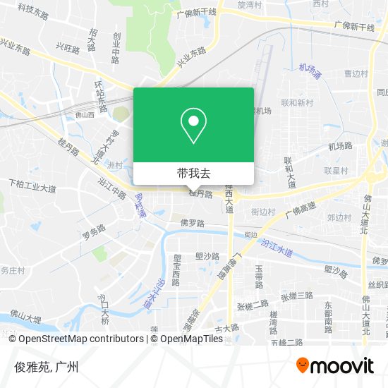 俊雅苑地图
