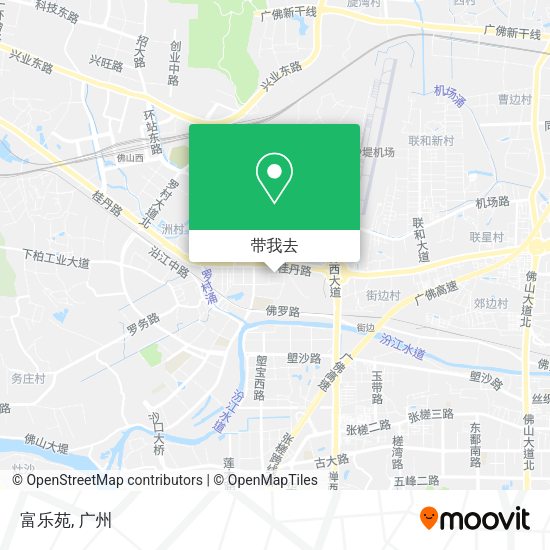 富乐苑地图