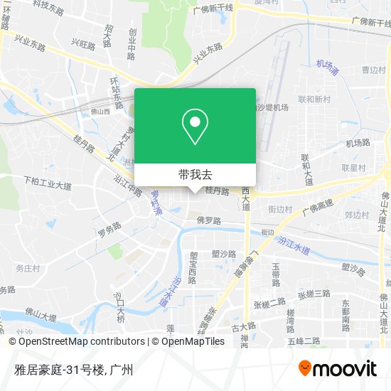 雅居豪庭-31号楼地图