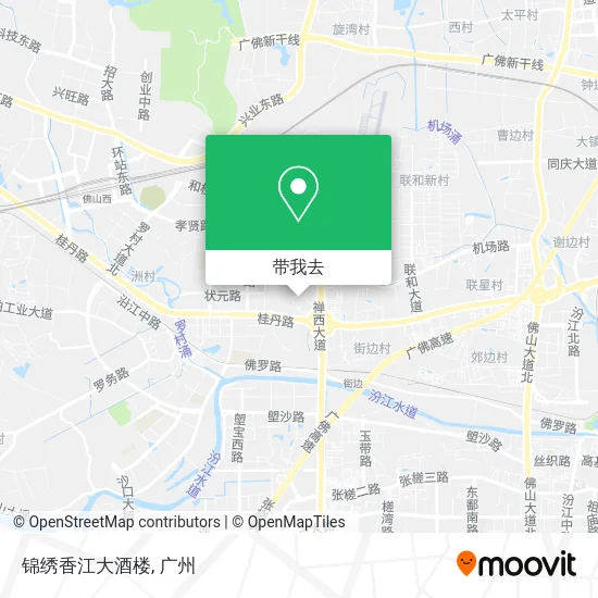 锦绣香江大酒楼地图