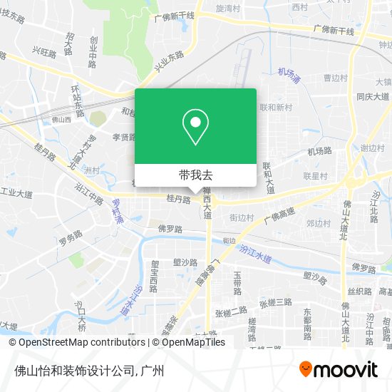 佛山怡和装饰设计公司地图