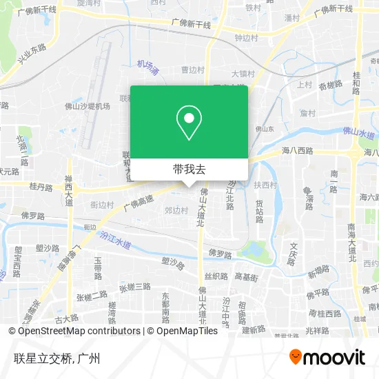 联星立交桥地图