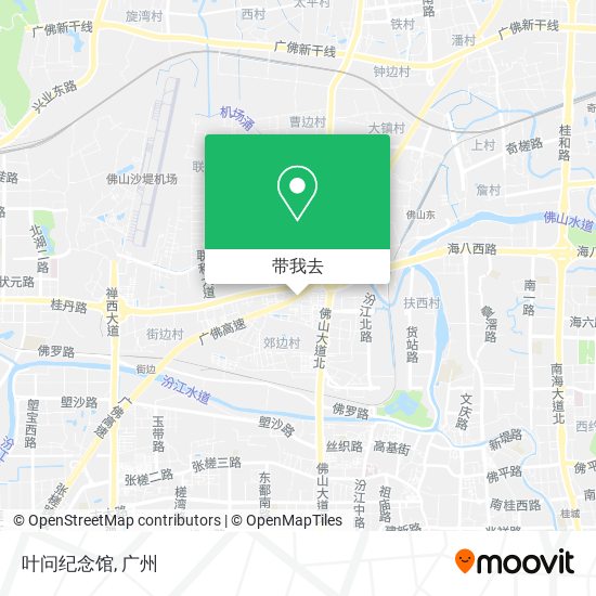 叶问纪念馆地图
