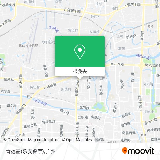 肯德基(乐安餐厅)地图
