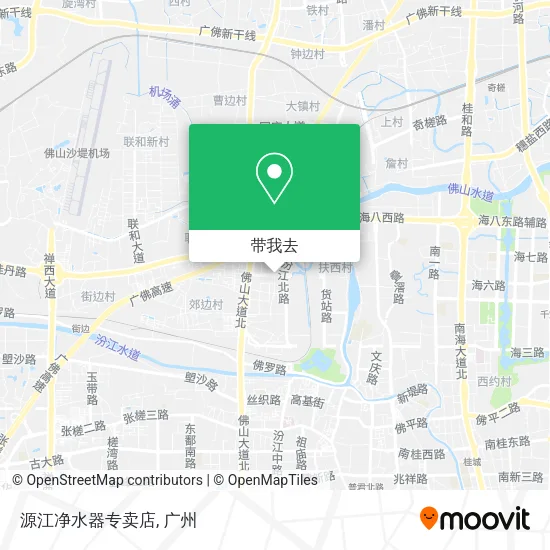 源江净水器专卖店地图