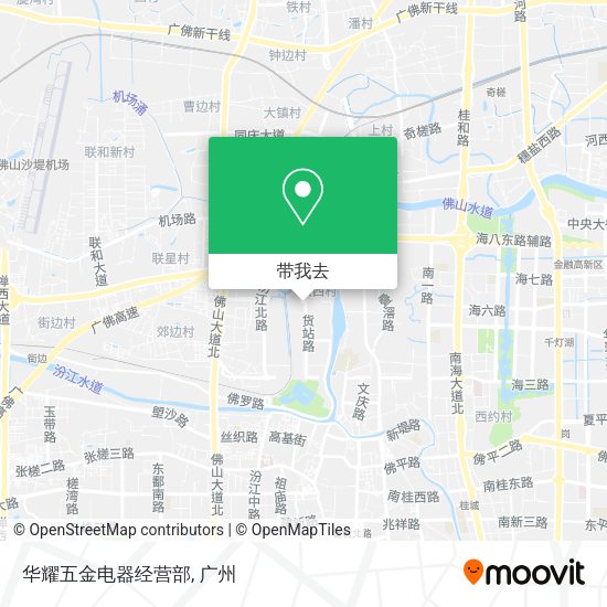 华耀五金电器经营部地图