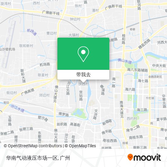 华南气动液压市场一区地图