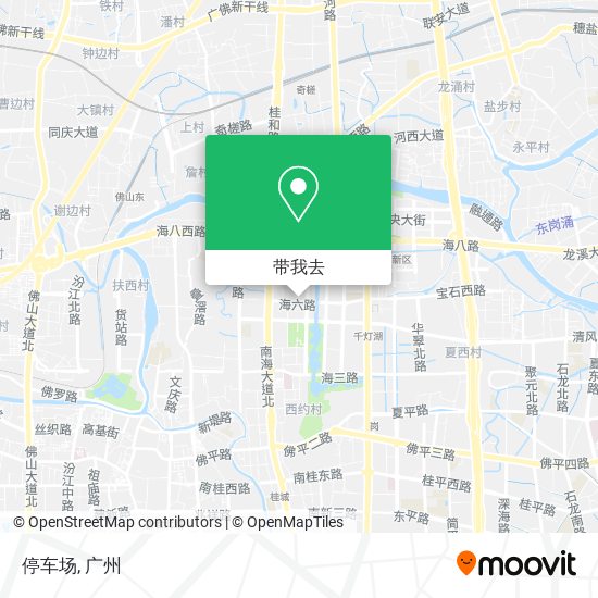 停车场地图