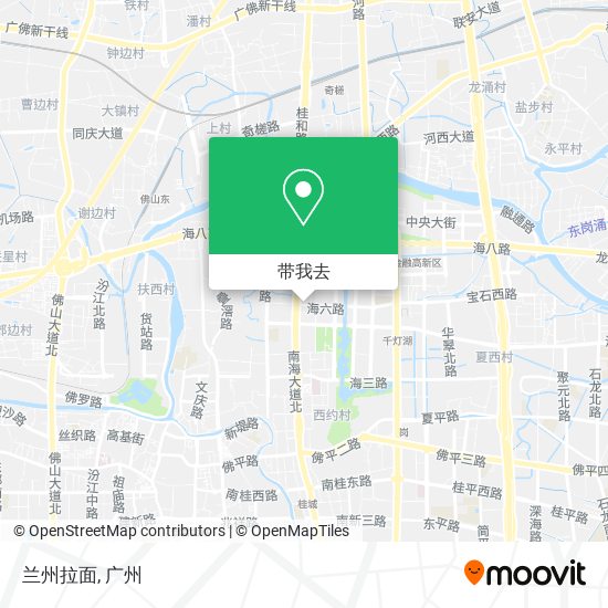 兰州拉面地图