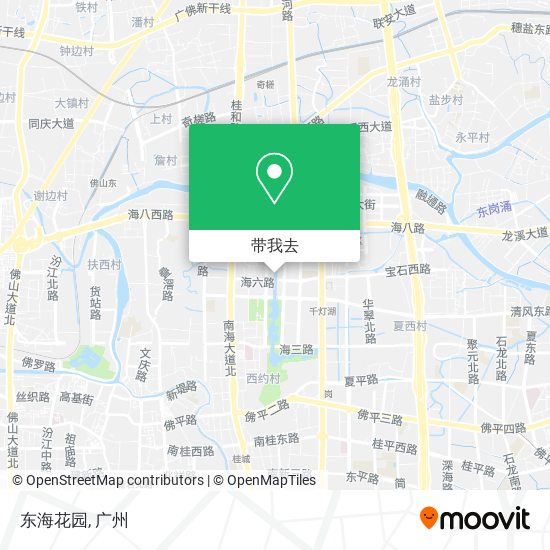 东海花园地图