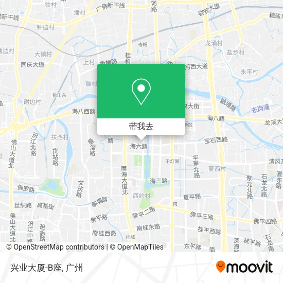 兴业大厦-B座地图