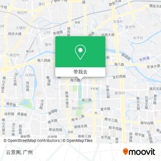 云景阁地图