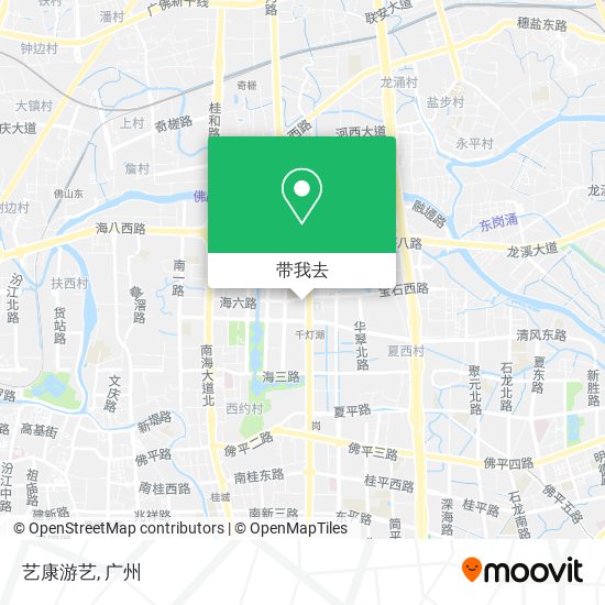 艺康游艺地图