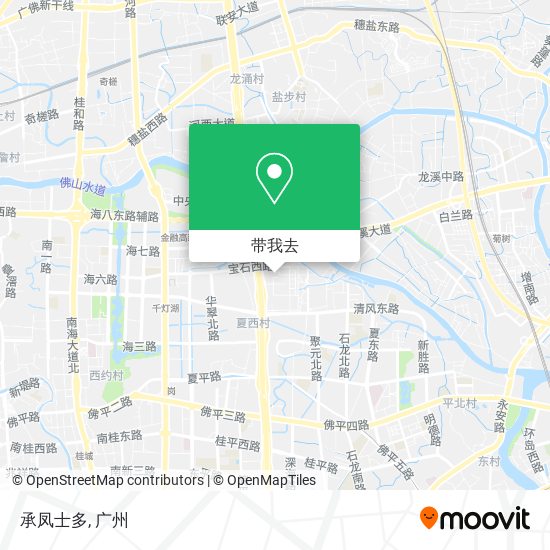 承凤士多地图