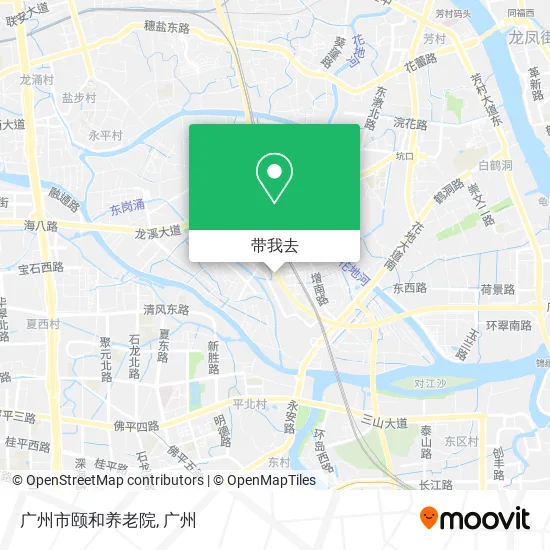 广州市颐和养老院地图