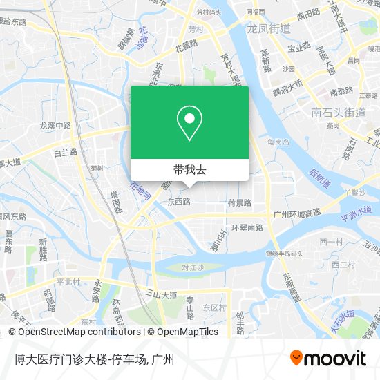 博大医疗门诊大楼-停车场地图