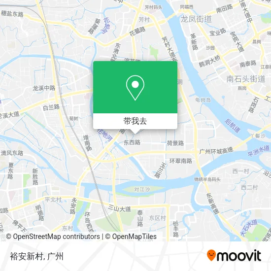裕安新村地图