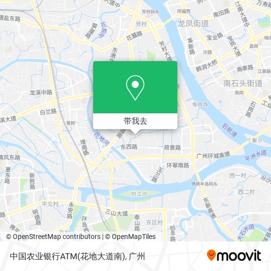 中国农业银行ATM(花地大道南)地图