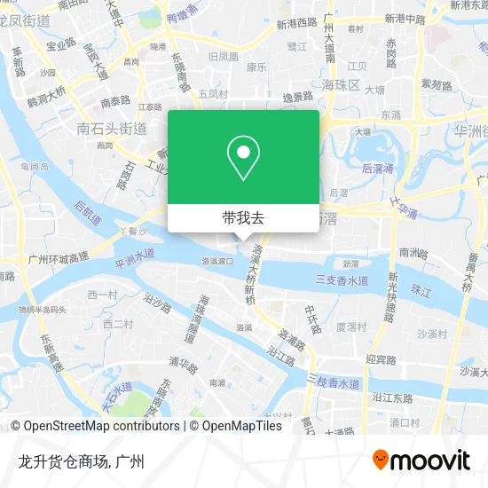 龙升货仓商场地图