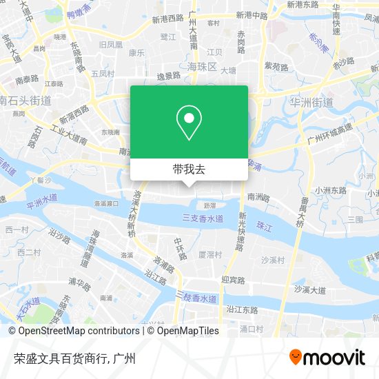 荣盛文具百货商行地图