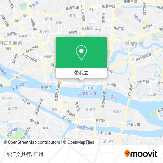东江文具行地图
