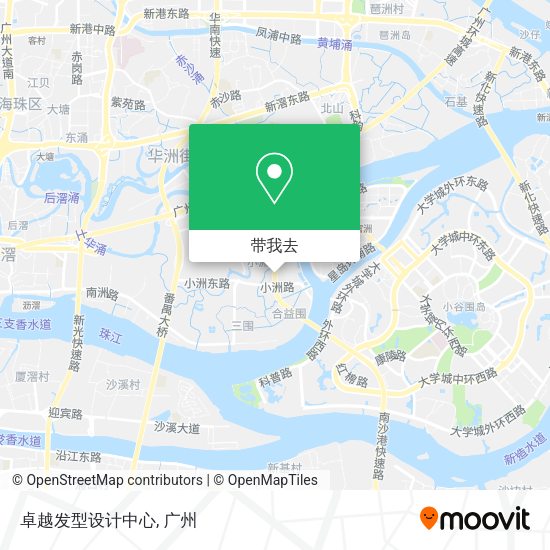 卓越发型设计中心地图