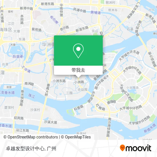 卓越发型设计中心地图