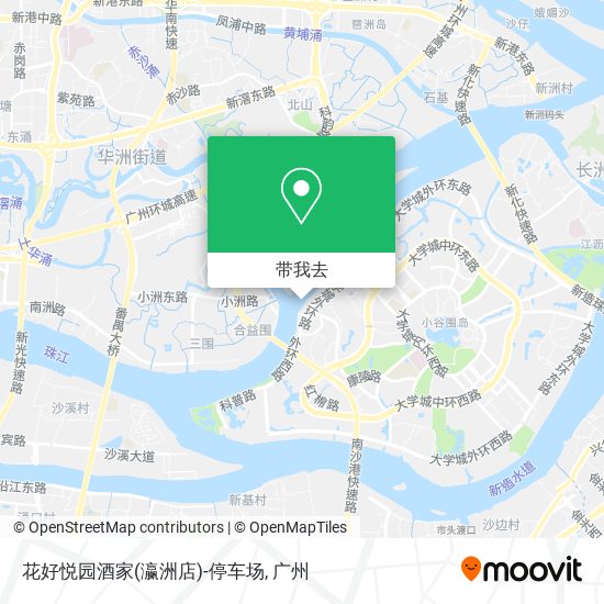 花好悦园酒家(瀛洲店)-停车场地图