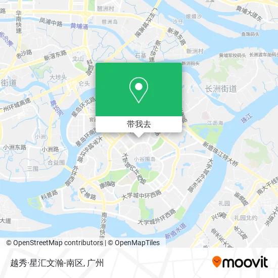 越秀·星汇文瀚-南区地图